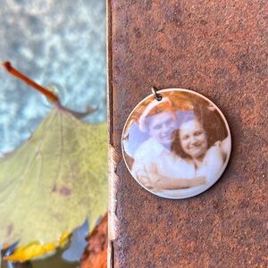 Unique Vintage Photograph Pendant